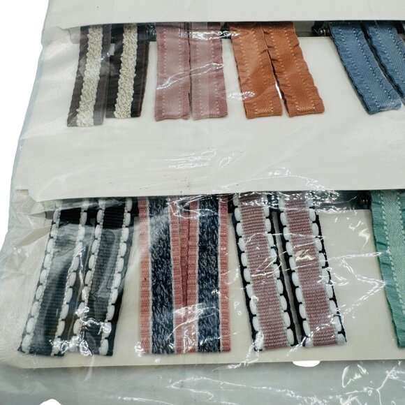 Primordial Stamen Assorted Hair Clip Set - 20 Pieces Mixed Colors & Patterns Tex - Picture 4 of 5